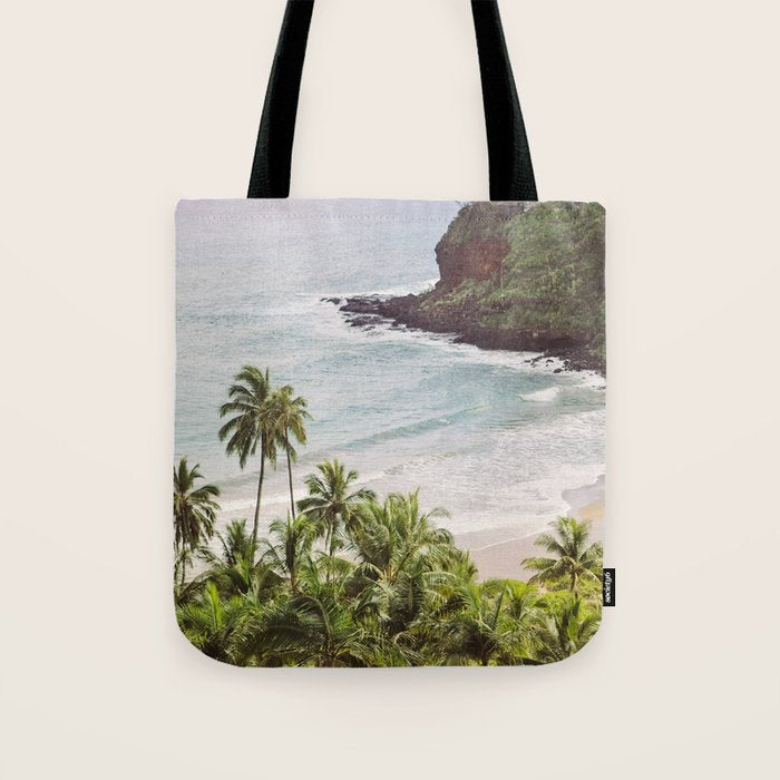 Tropical Paradise - Hawaii Beach Photography Tote Bag Gallery Image 1
