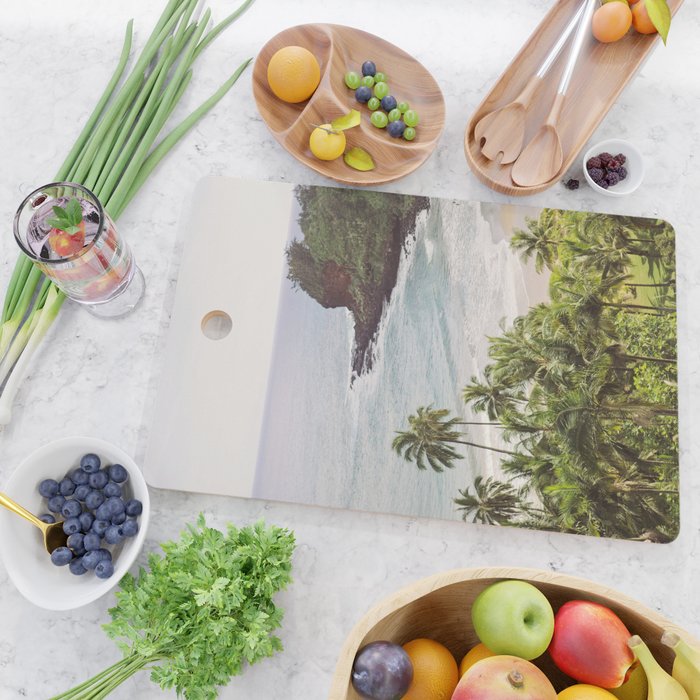 Tropical Paradise - Hawaii Beach Photography Cutting Board Gallery Image 2