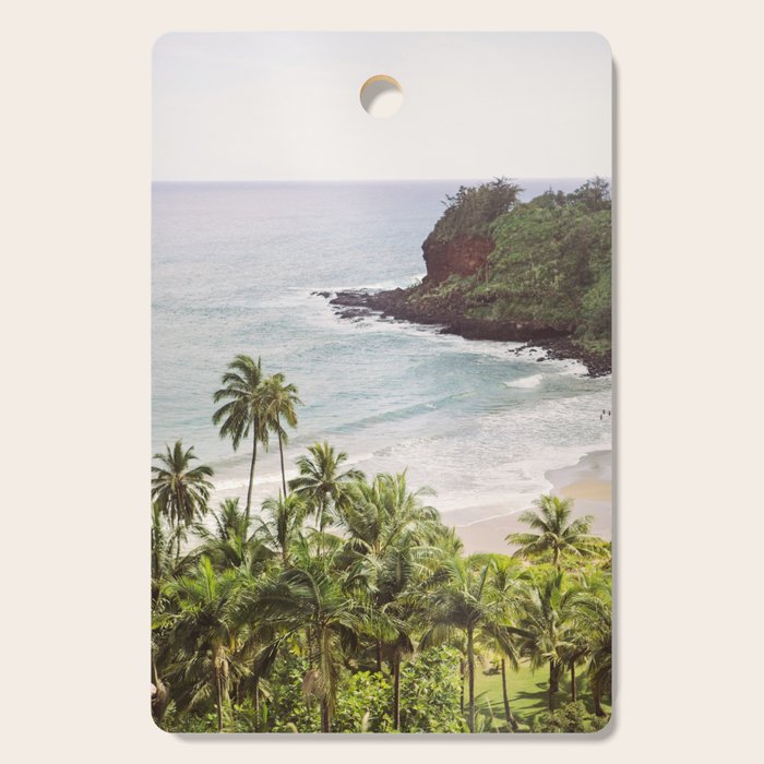 Tropical Paradise - Hawaii Beach Photography Cutting Board Gallery Image 1