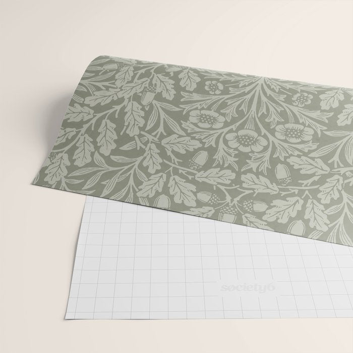William Morris "Acorn" 6. Wrapping Paper Gallery Image 2