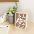 Mocha Branching Simplicity Mini Art Print Gallery Image 2