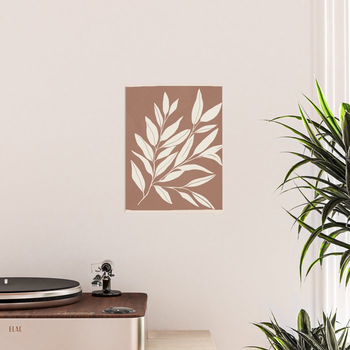 Mocha Branching Simplicity Poster Gallery Image 2