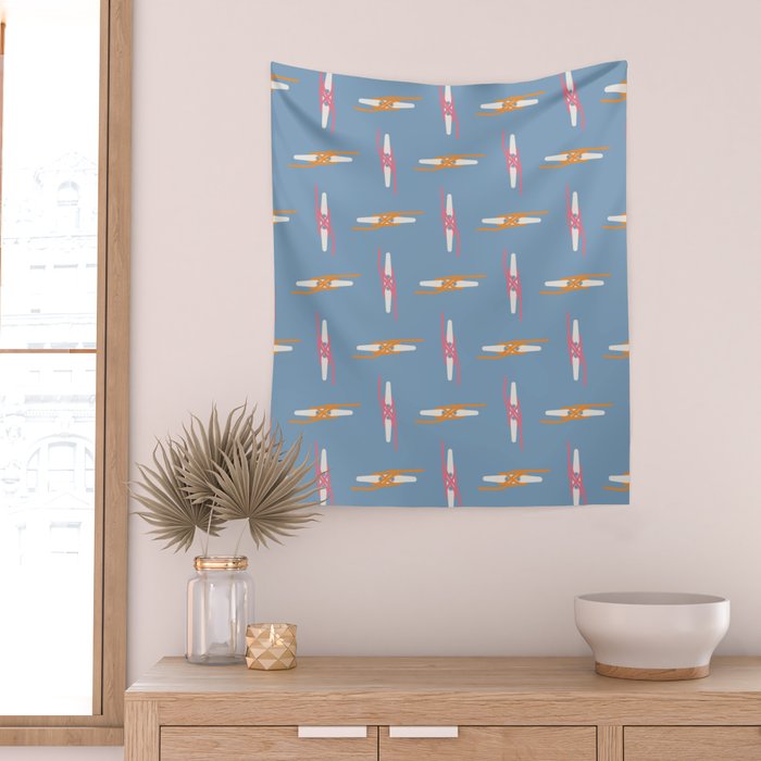 Boating Knot Pattern Wall Tapestry Gallery Image 2