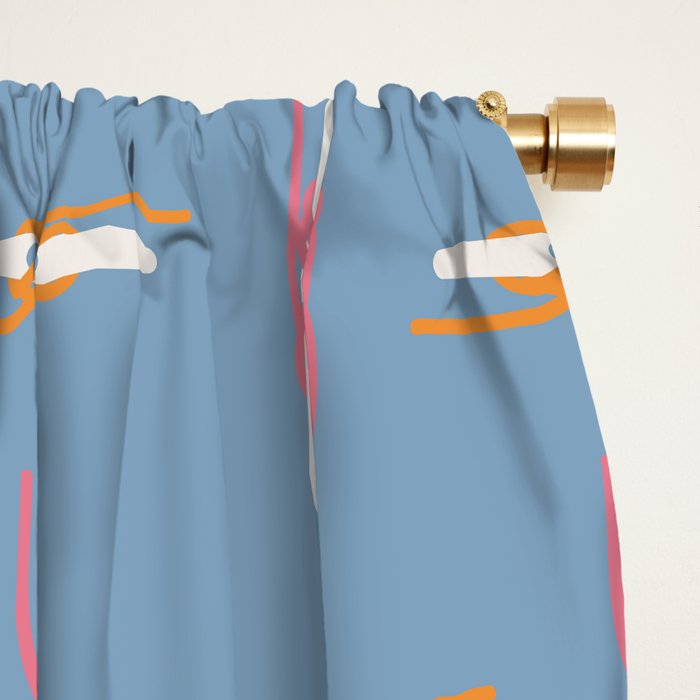 Boating Knot Pattern Window Curtain Gallery Image 2