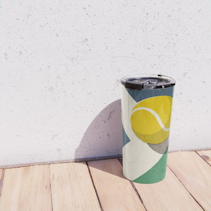 BALLS / Tennis (Hard Court) Travel Mug Gallery Image 4