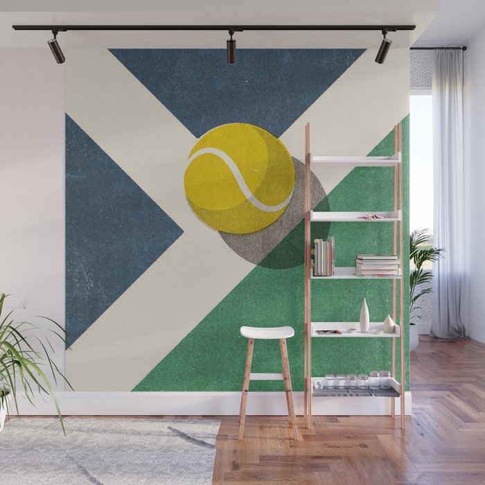 BALLS / Tennis (Hard Court) Wall Mural Gallery Image 1