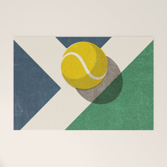 BALLS / Tennis (Hard Court) Welcome Mat Gallery Image 1