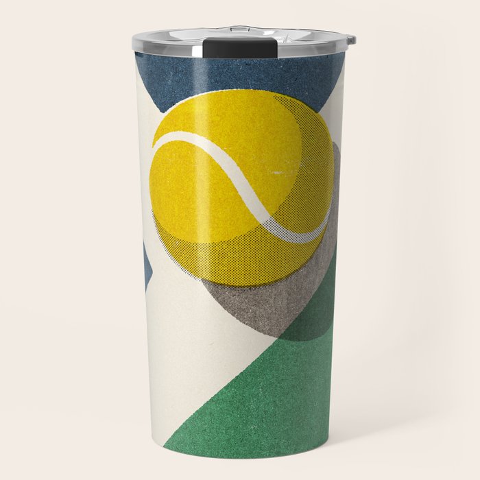 BALLS / Tennis (Hard Court) Travel Mug Gallery Image 1