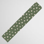 Christmas Tree Pattern Green Table Runner Gallery Image 3