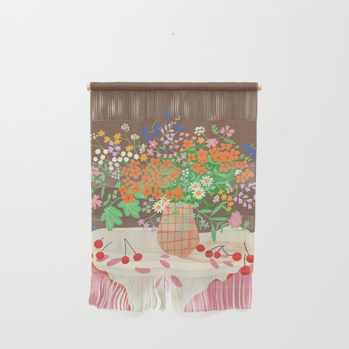 Meadow flowers bouquet Wall Hanging Gallery Image 1