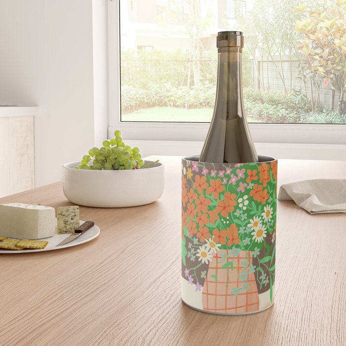 Meadow flowers bouquet Wine Chiller Gallery Image 4