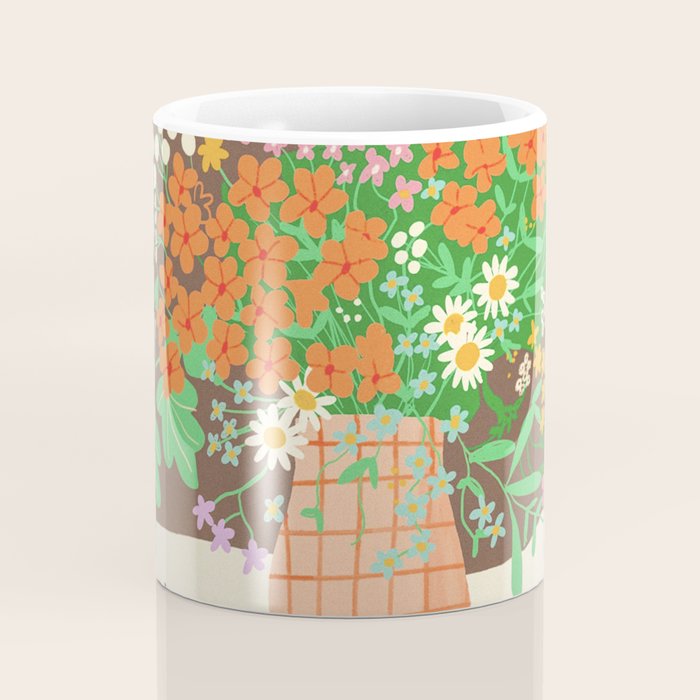 Meadow flowers bouquet Coffee Mug Gallery Image 4