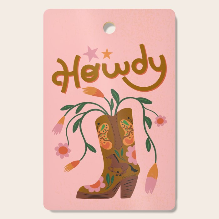 Howdy Cutting Board Gallery Image 1