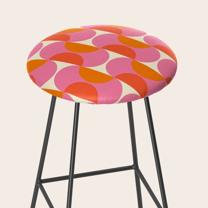 Retro Capsule Sixties Wall Mural Stool Gallery Image 2