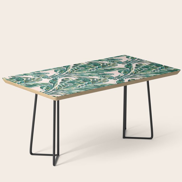 BIG FEELINGS Banana Leaf Tropical Coffee Table Gallery Image 1
