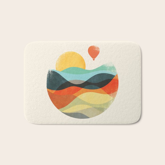 Let the world be your guide Bath Mat Gallery Image 1