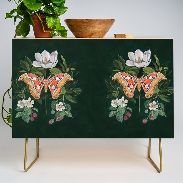Atlas Moth Magnolia Credenza Gallery Image 1
