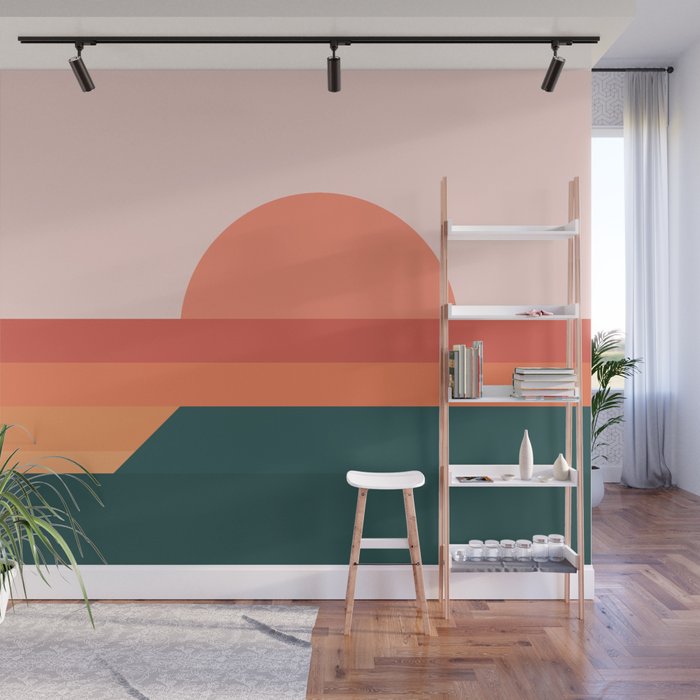 Sunseeker 08 Landscape Wall Mural Gallery Image 1
