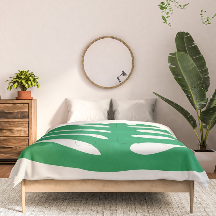 Shamrock: Matisse Color Paper Cutouts 02 Comforter Gallery Image 3