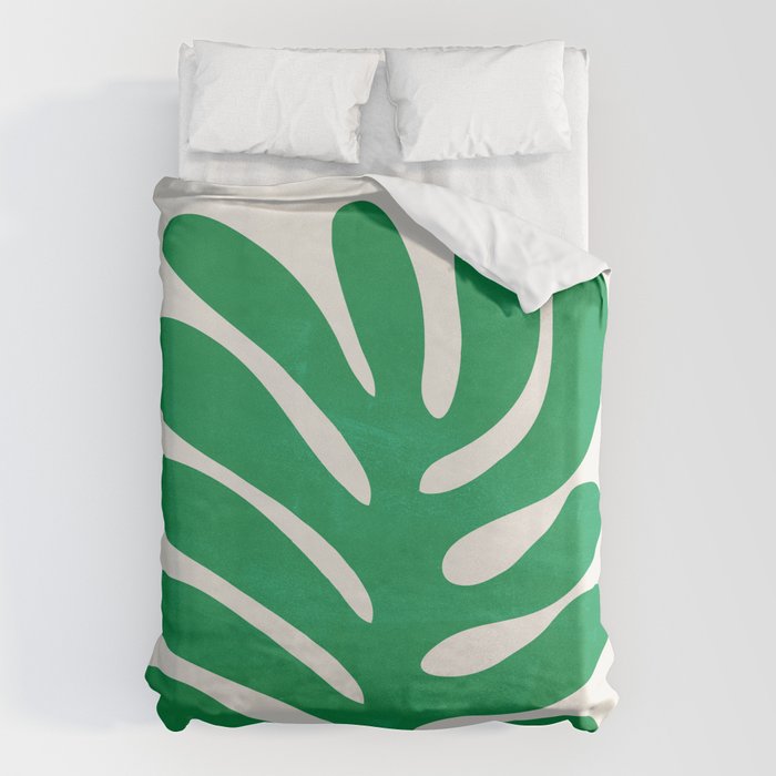 Shamrock: Matisse Color Paper Cutouts 02 Duvet Cover Gallery Image 6