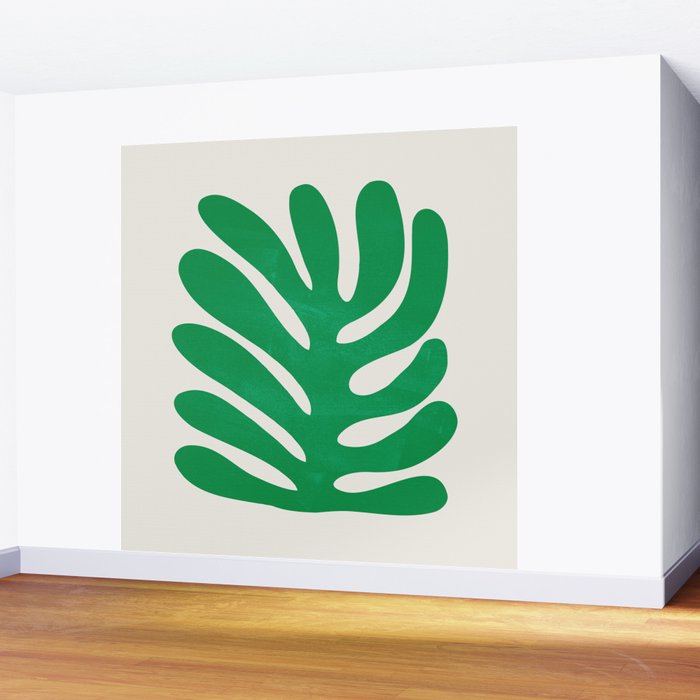Shamrock: Matisse Color Paper Cutouts 02 Wall Mural Gallery Image 2