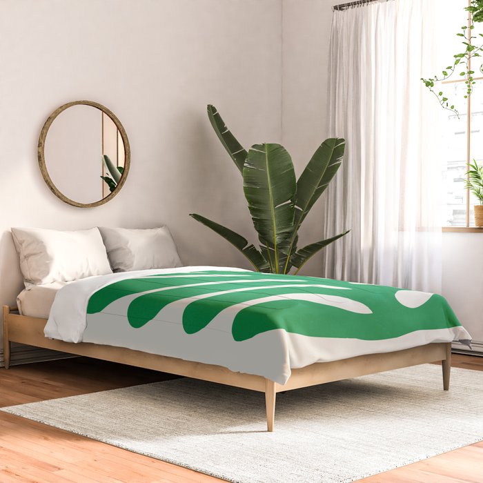 Shamrock: Matisse Color Paper Cutouts 02 Comforter Gallery Image 2