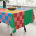 Cubist Illusion Tablecloth Gallery Image 3