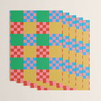 Cubist Illusion Wrapping Paper Gallery Image 3