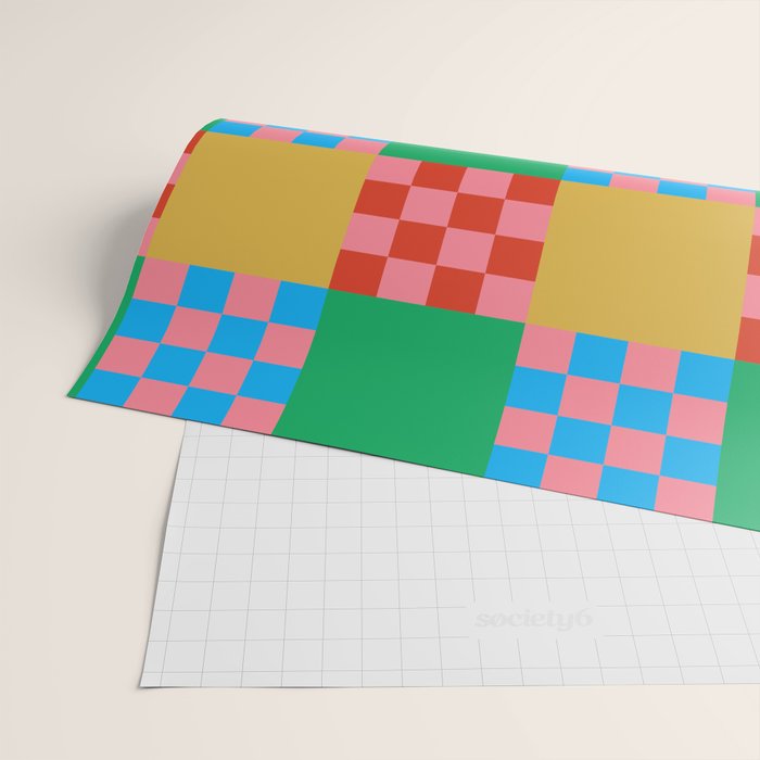 Cubist Illusion Wrapping Paper Gallery Image 2