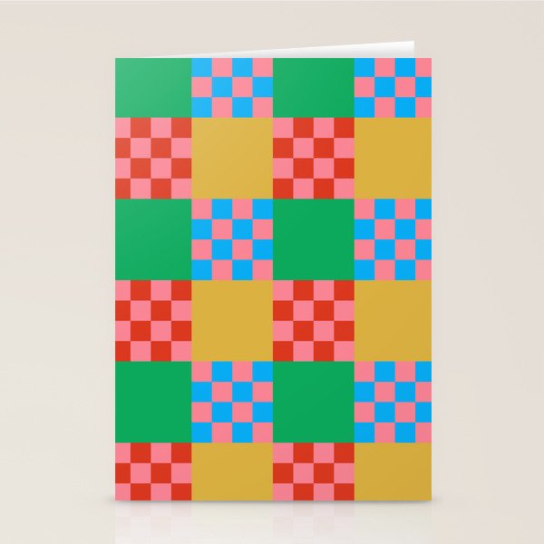 Cubist Illusion Stationery Card Gallery Image 2