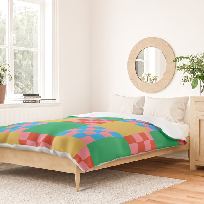 Cubist Illusion Duvet Cover Gallery Image 2