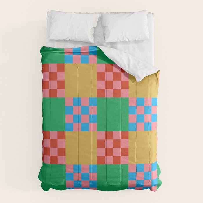 Cubist Illusion Comforter Gallery Image 1
