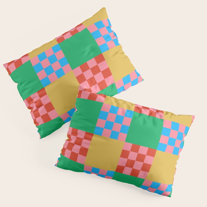 Cubist Illusion Pillow Sham Gallery Image 1