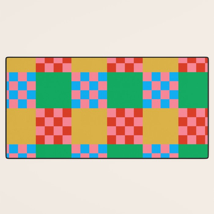 Cubist Illusion Desk Mat Gallery Image 3