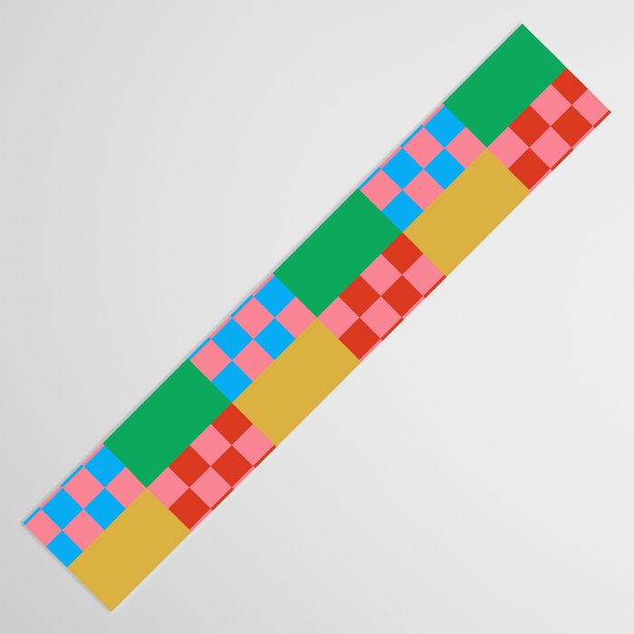 Cubist Illusion Table Runner Gallery Image 3
