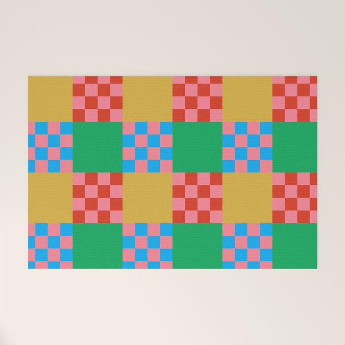 Cubist Illusion Welcome Mat Gallery Image 1