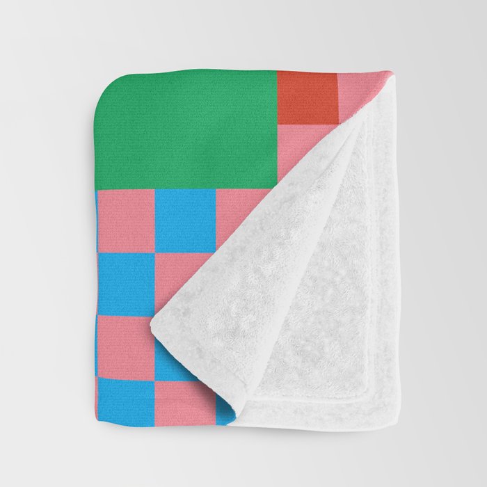 Cubist Illusion Throw Blanket Gallery Image 3
