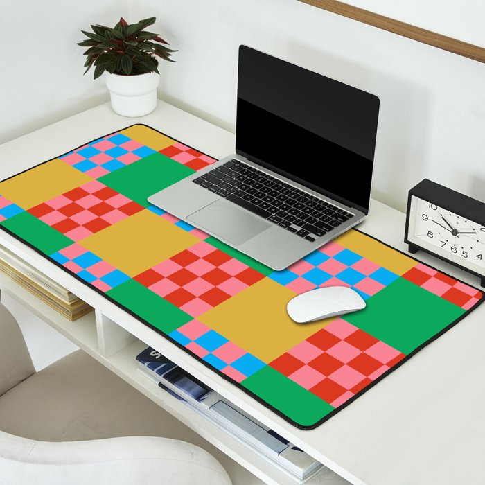 Cubist Illusion Desk Mat Gallery Image 2