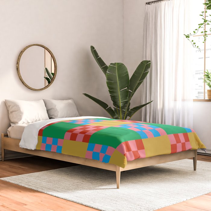 Cubist Illusion Comforter Gallery Image 2