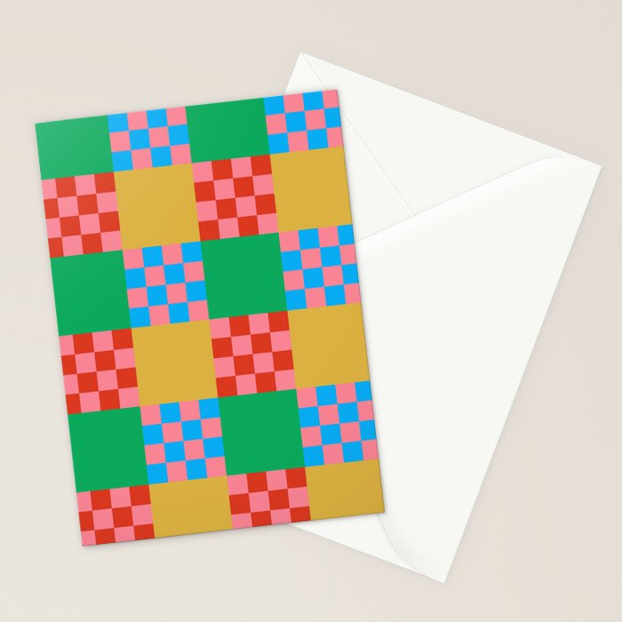 Cubist Illusion Stationery Card Gallery Image 2