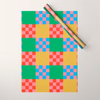 Cubist Illusion Wrapping Paper Gallery Image 1
