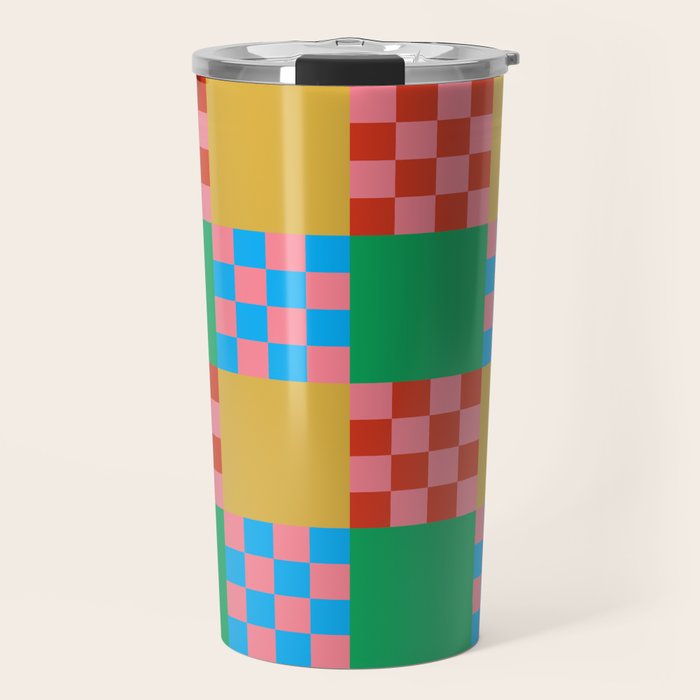 Cubist Illusion Travel Mug Gallery Image 1