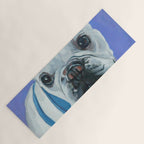 French Bulldog Oil Painting Portrait Yoga Mat Gallery Image 1