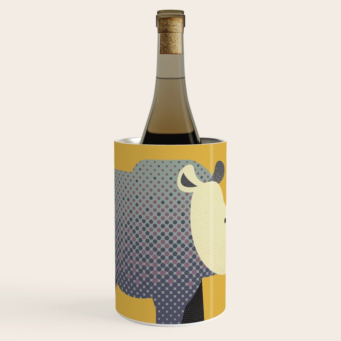 Whimsy Rhinoceros II Wine Chiller Gallery Image 1