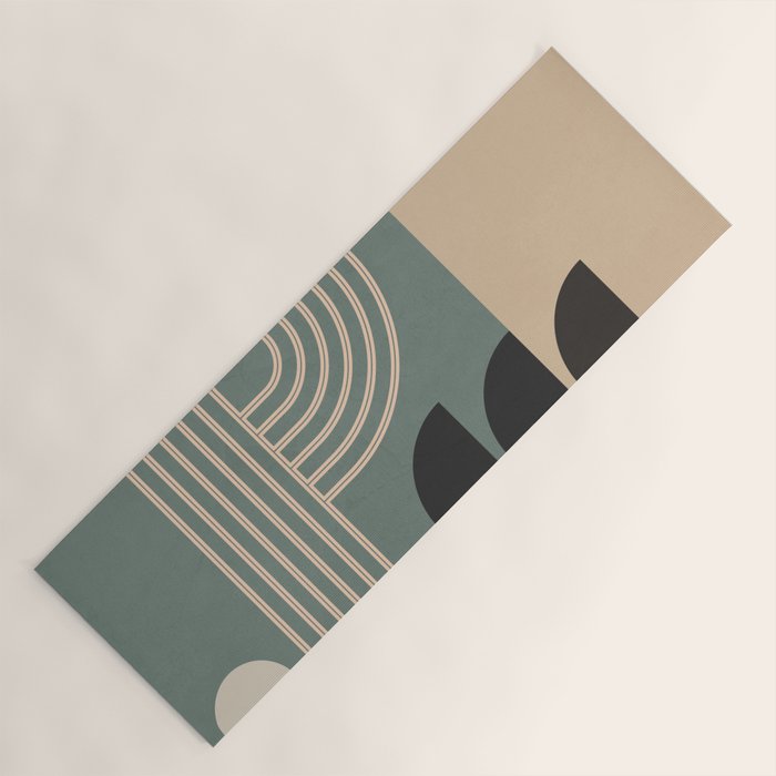 Abstract Geometric Shapes 122 Yoga Mat Gallery Image 1