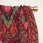 Vibrant Moroccan Kilim Pattern Window Curtain Gallery Image 2