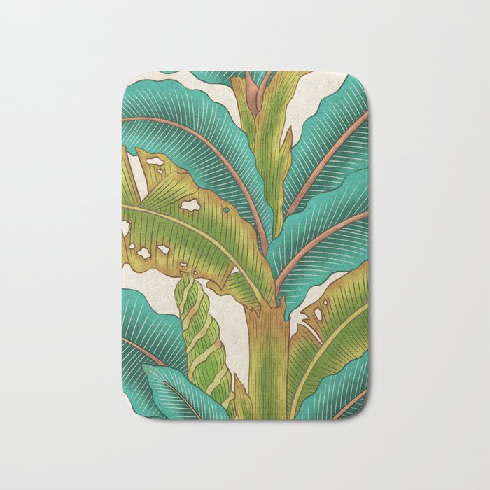 PlantainTree A : Minhwa-Korean traditional/folk art Bath Mat Gallery Image 1