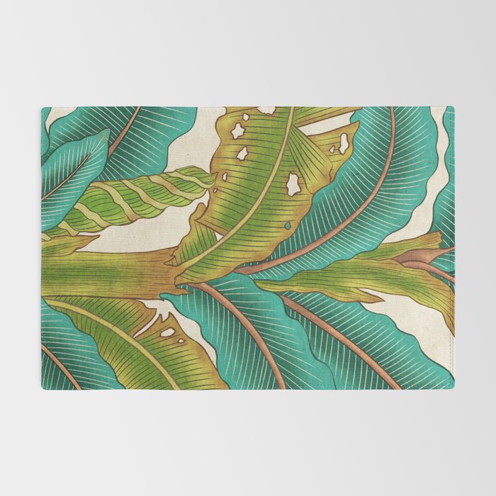 PlantainTree A : Minhwa-Korean traditional/folk art Rug Gallery Image 2