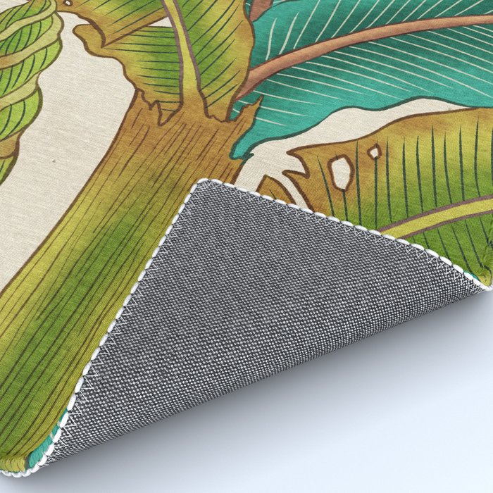 PlantainTree A : Minhwa-Korean traditional/folk art Rug Gallery Image 4