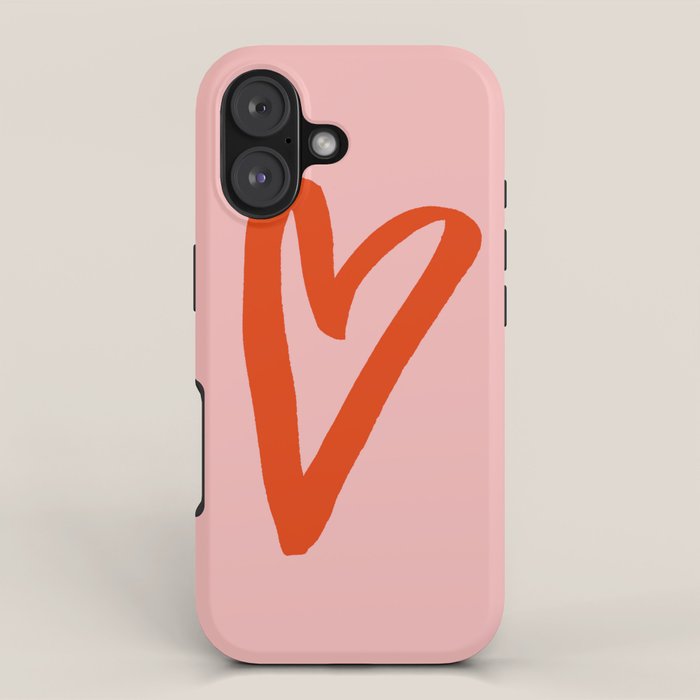 Heart Doodle Big 1 iPhone Case Gallery Image 1